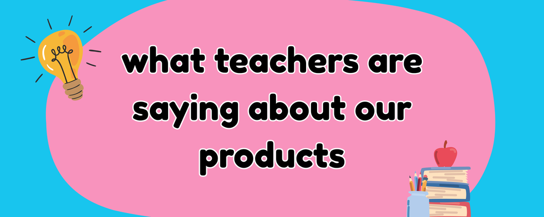 what teachers are saying about our products