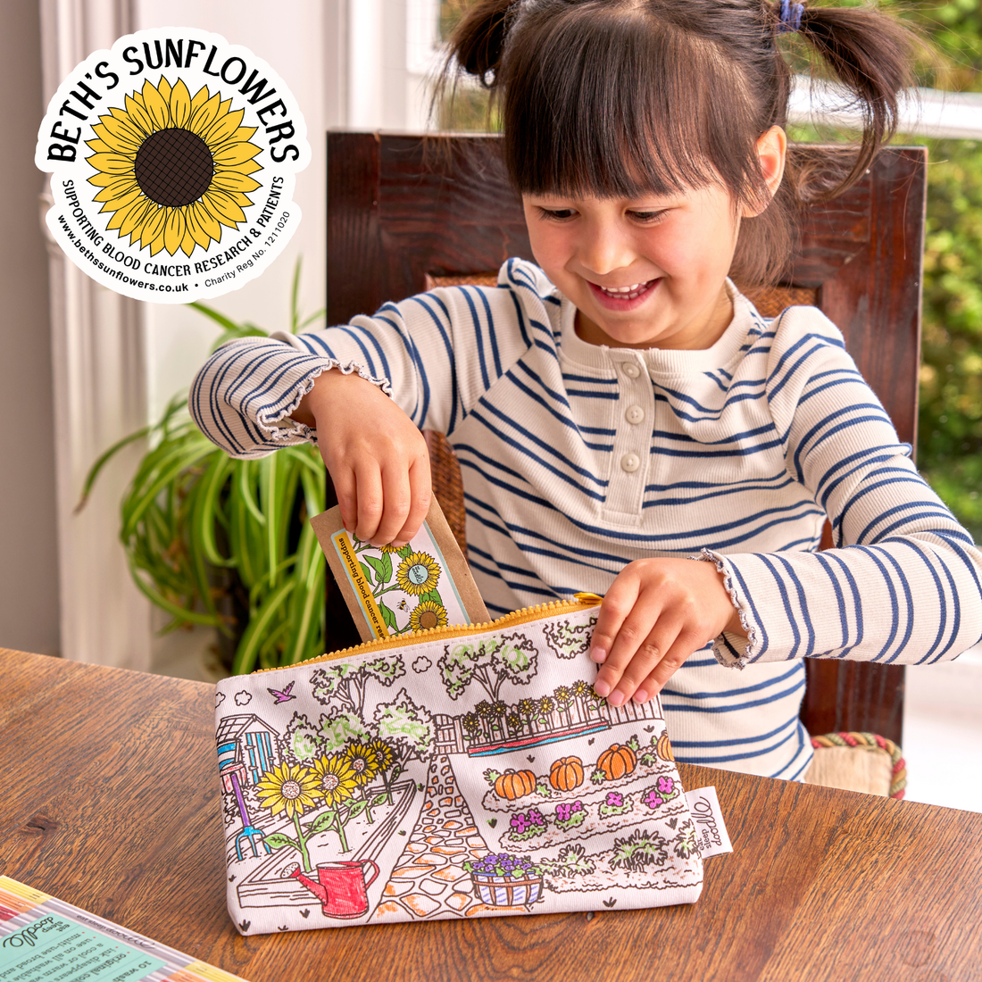 Colour, Grow & Give Back: Our Brand New Charity Collab with Beth’s Sunflowers!