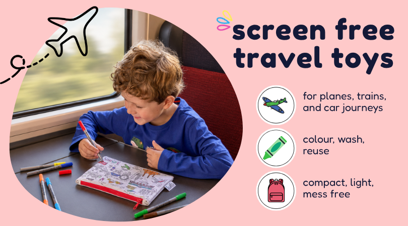 Screen-Free Travel Toys That Actually Keep Kids Busy