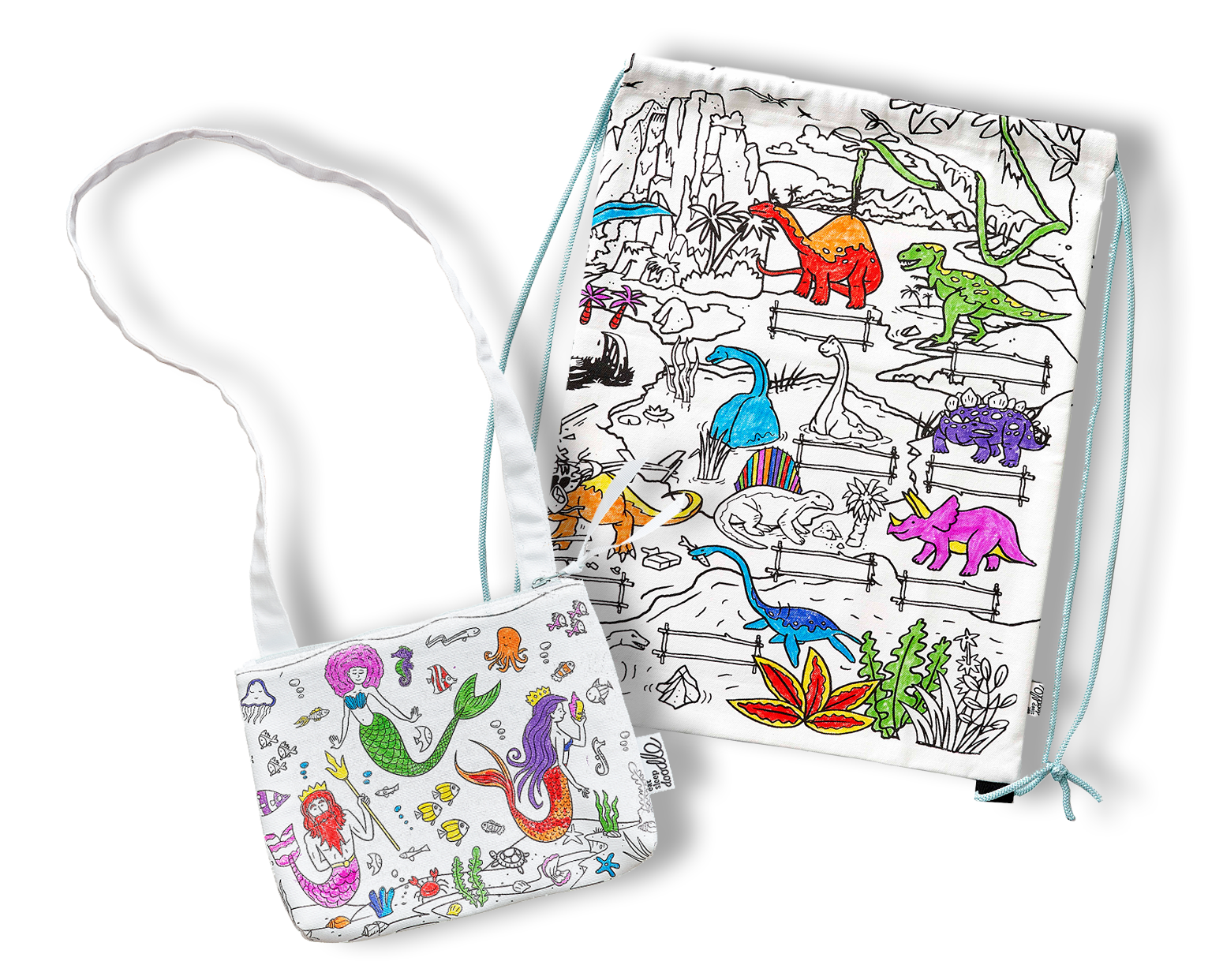 Color Your Own Bags | Kids Backpacks & Bags | eatsleepdoodle