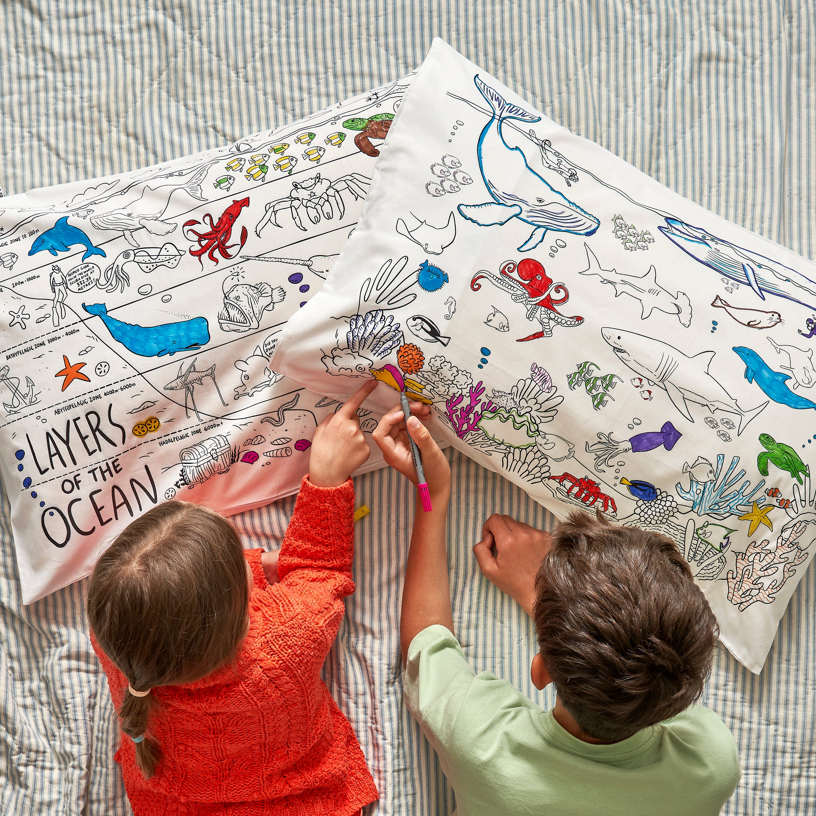 eatsleepdoodle Pillowcase