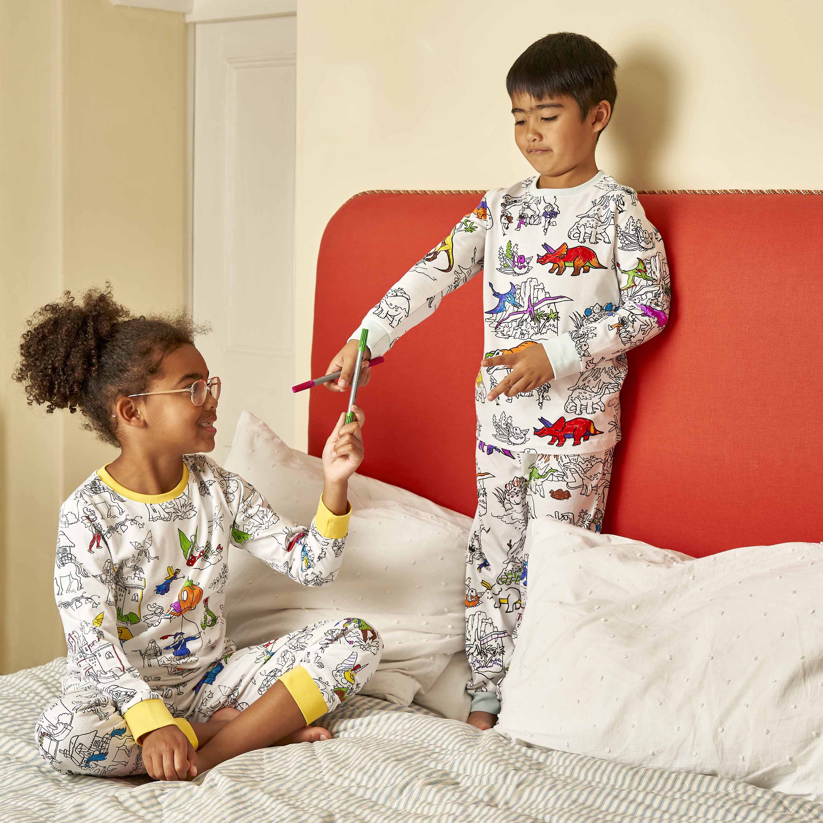 Long Sleeve Top And Pants Pjs