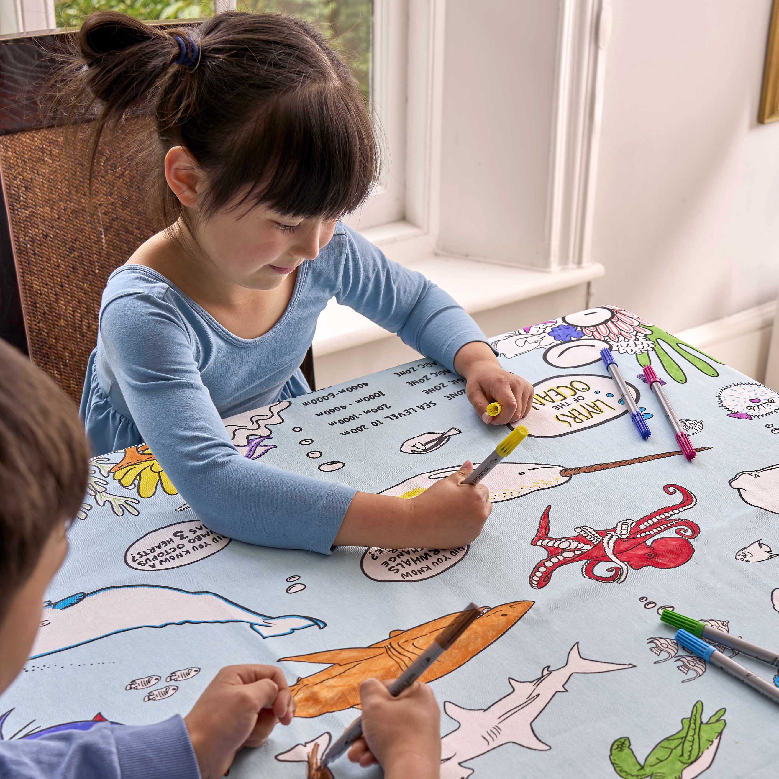 under the sea tablecloth