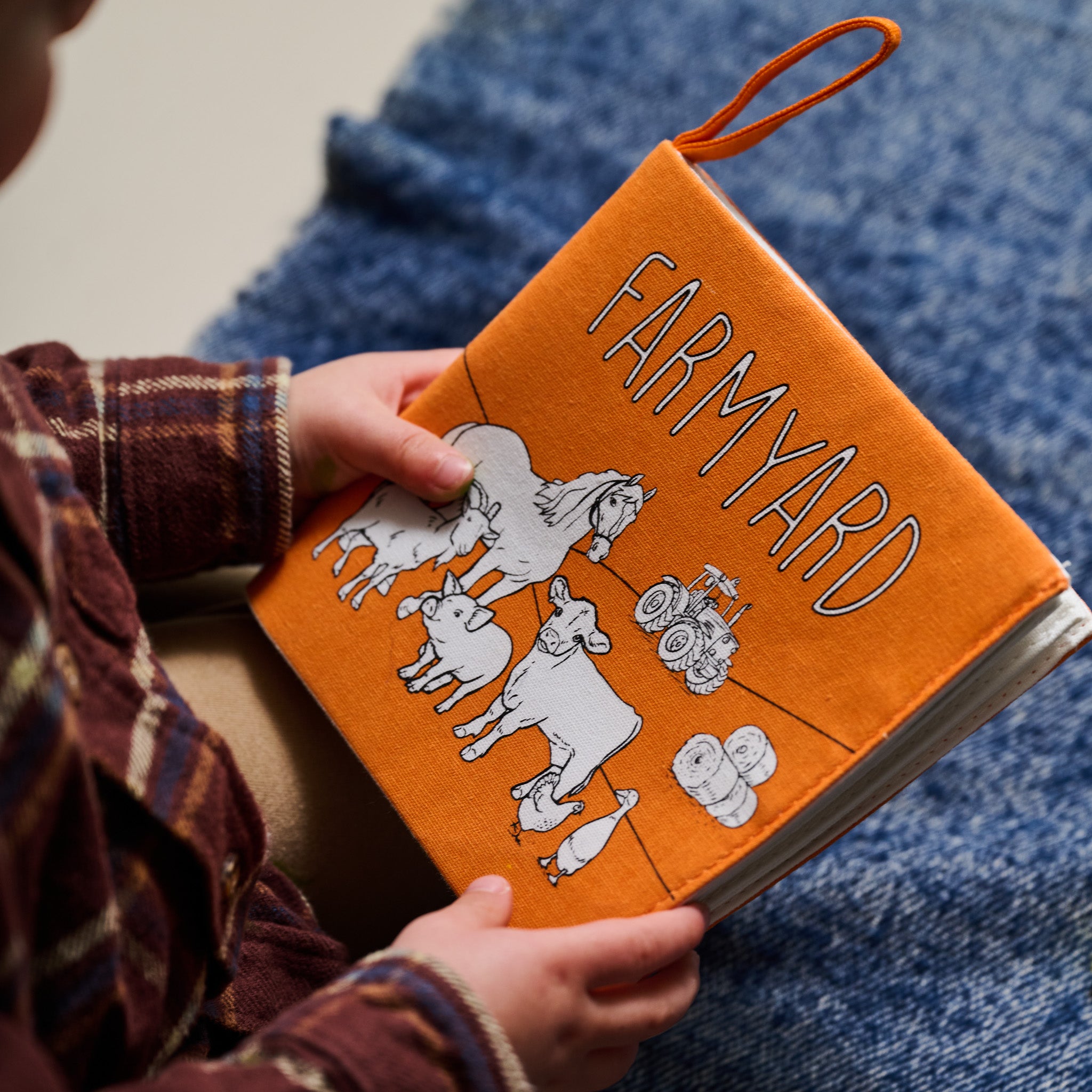 Livre de coloriage sur la ferme