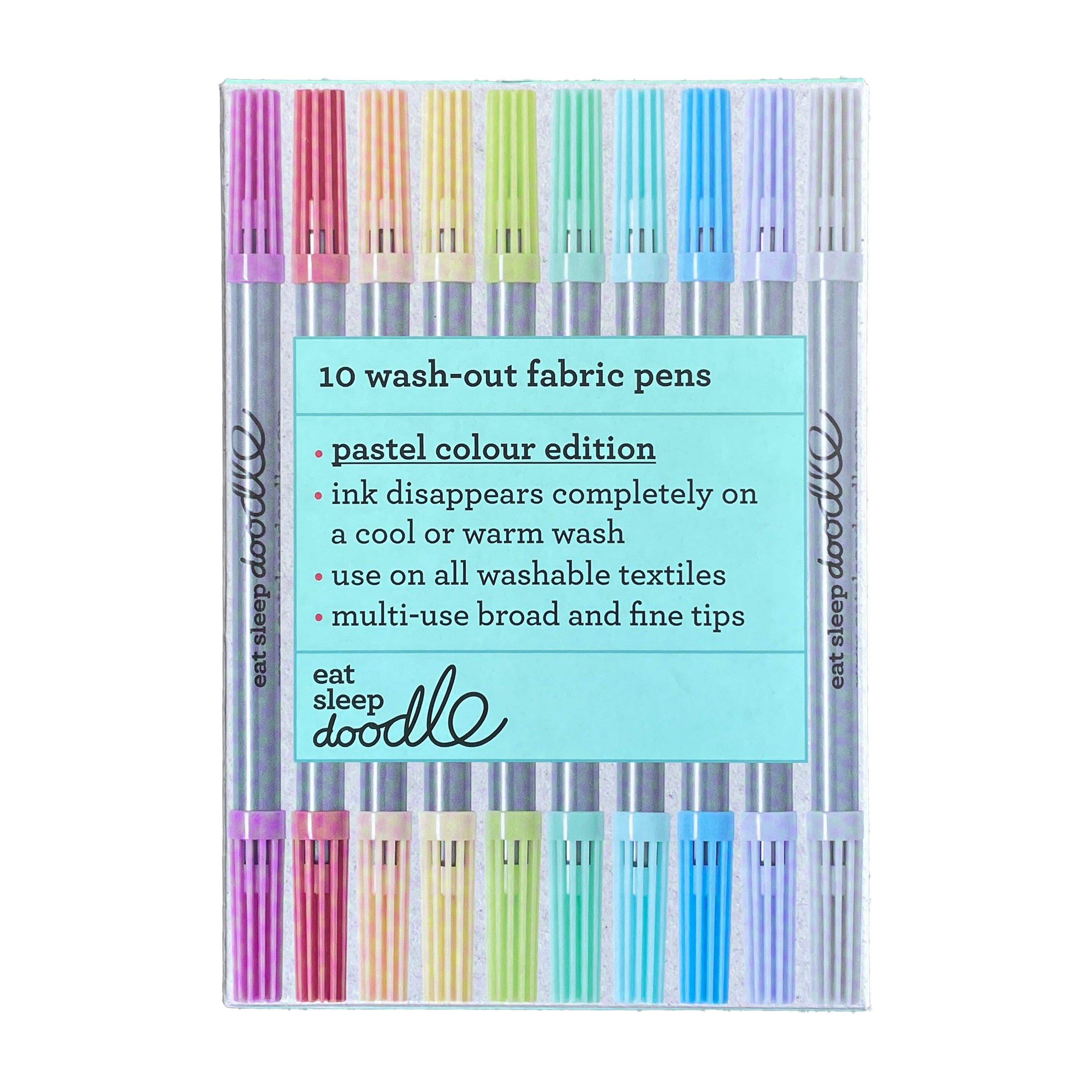 Ensemble de stylos effaçables Doodle : édition pastel