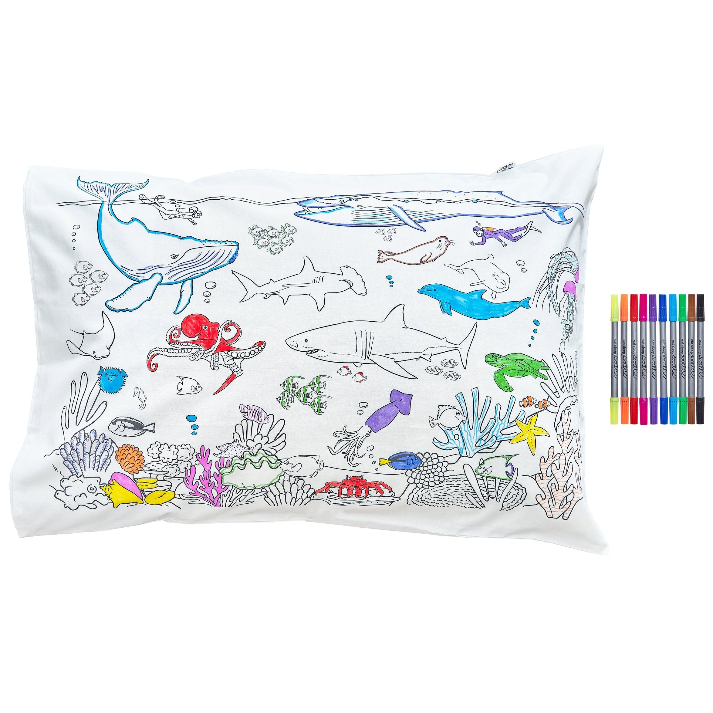 eatsleepdoodle Pillowcase - Thumbnail 2