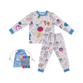 explorador espacial para colorear en pijama
