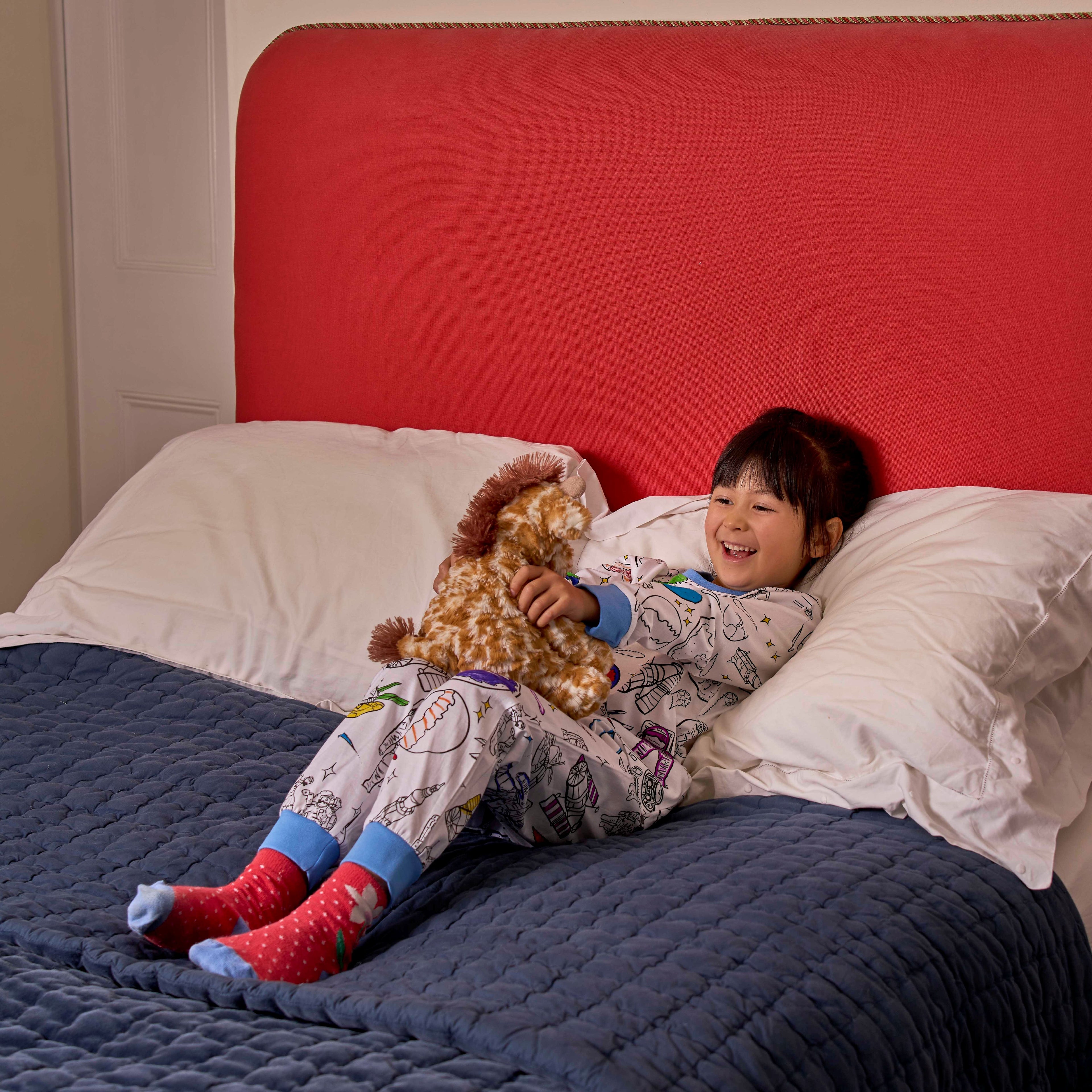 explorador espacial para colorear en pijama