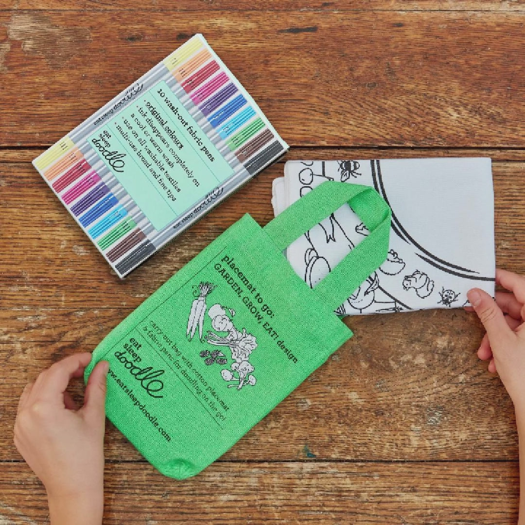 garden, grow, eat! placemat to go