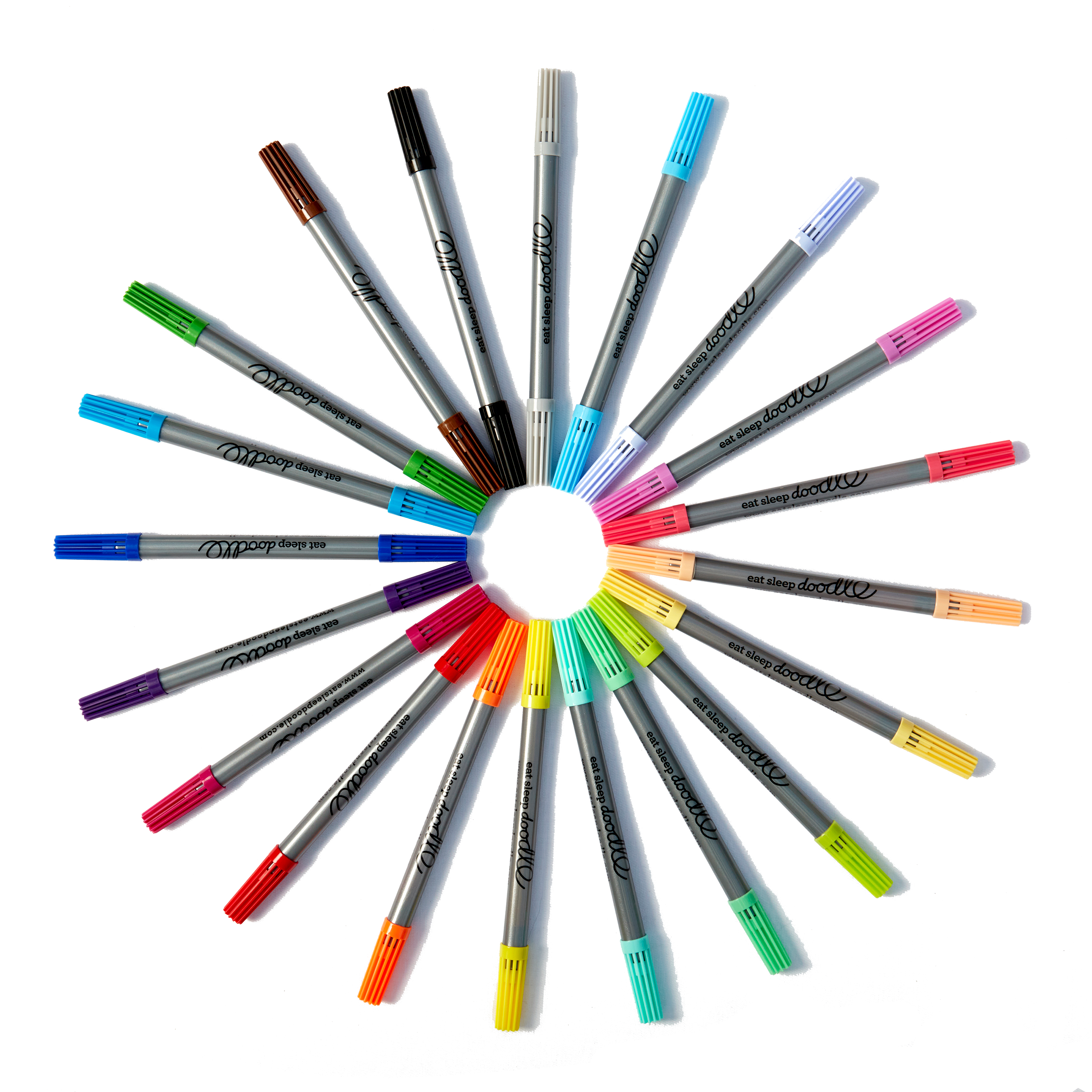 Washable Markers Felt Tip 20 Colors