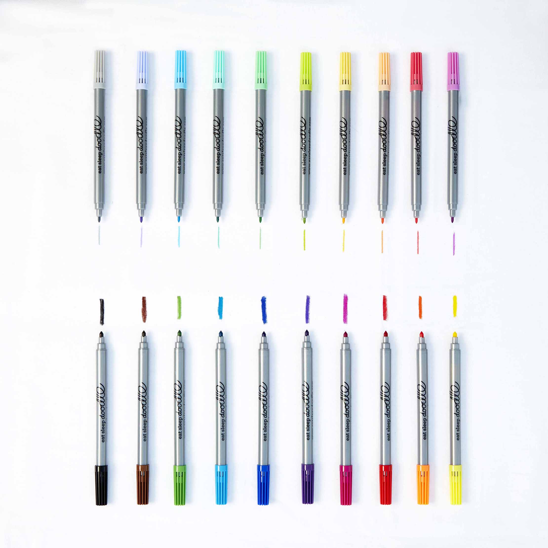 DELI Triangle Grips Washable Watercolor Pens – Oliospark