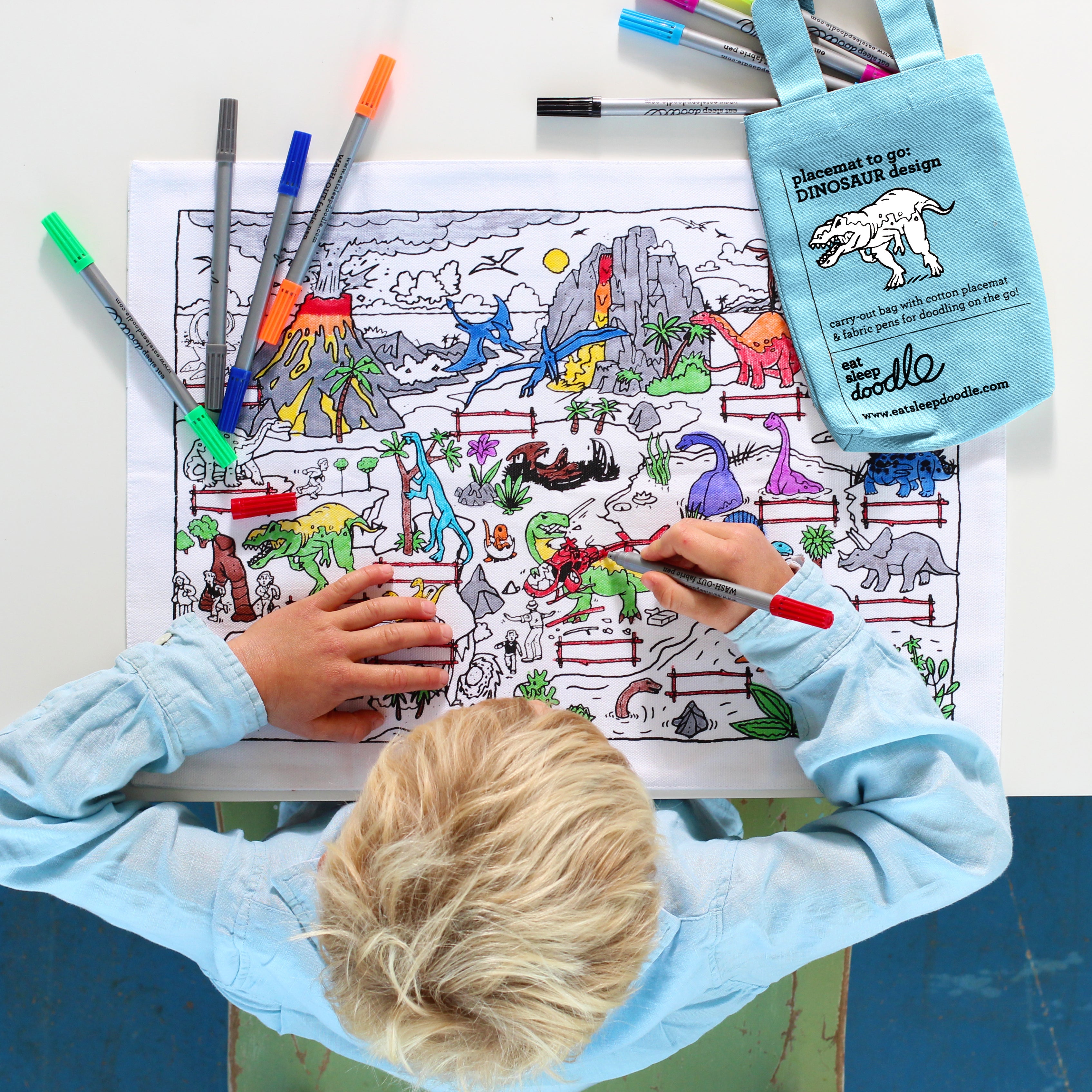 dinosaur colouring presents for children