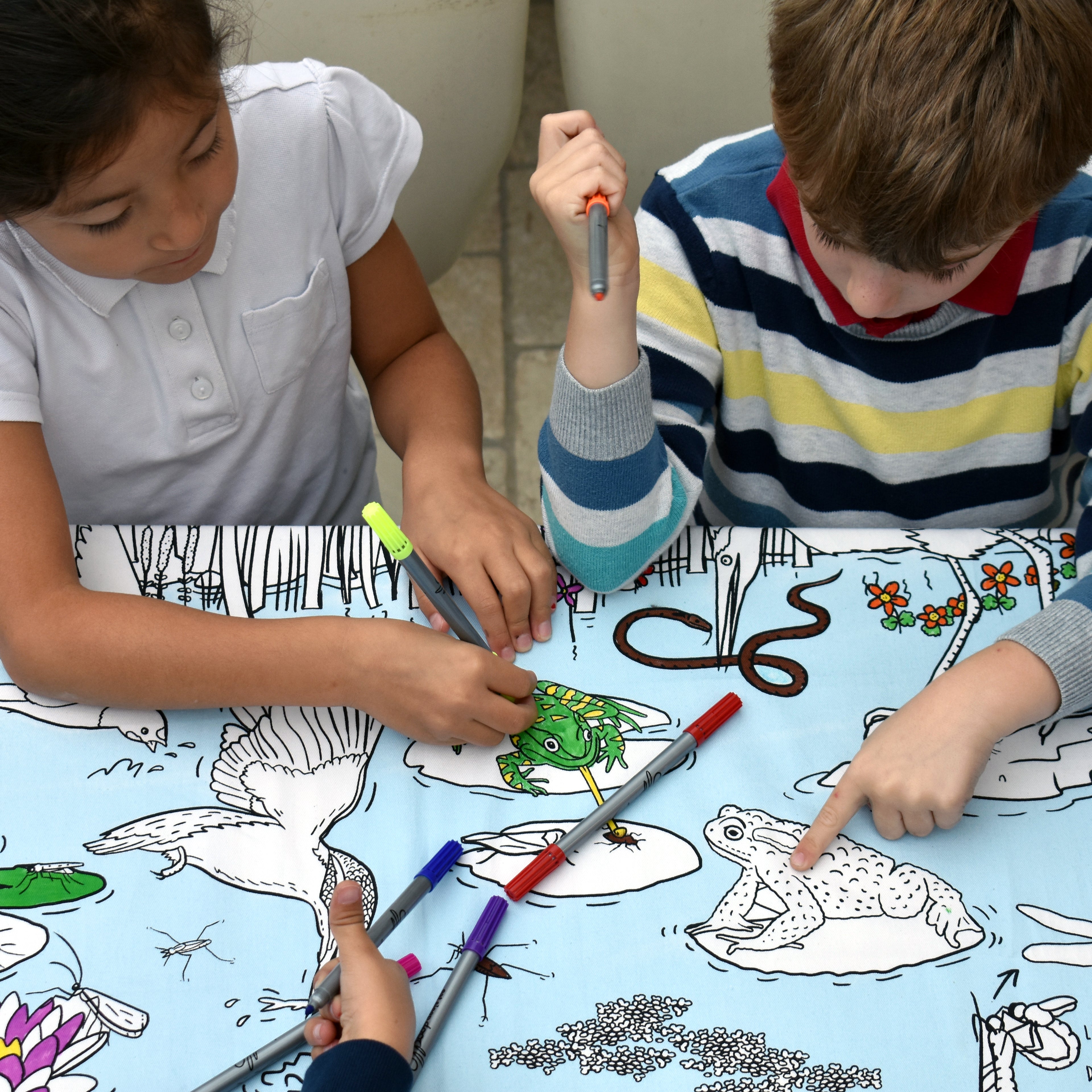 kids table cloth perfect holiday gift