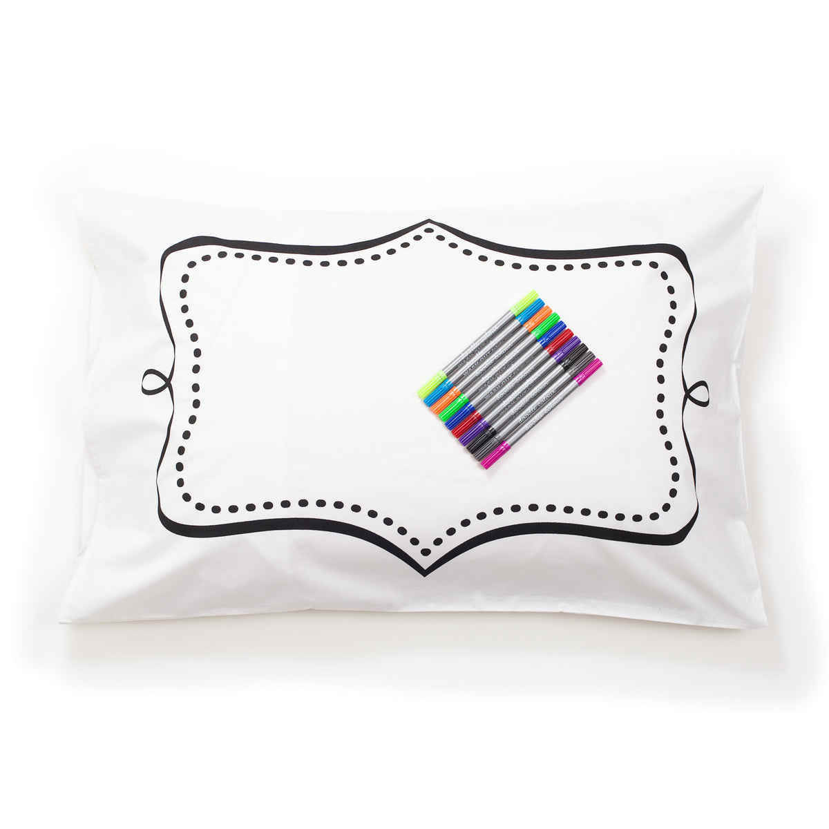 Doodle Pillowcase | Colour Your Own Pillowcase | eatsleepdoodle